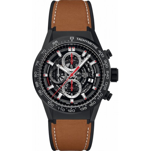 Tag Heuer Carrera Chronograph Black Dial Men's Luxury Watch CAR2090-FT6124 Tag Heuer Carrera Chronograph Black Dial Men's Luxury Watch CAR2090-FT6124